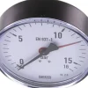 Manometer waagerecht, 100mm, 0 - 16 bar