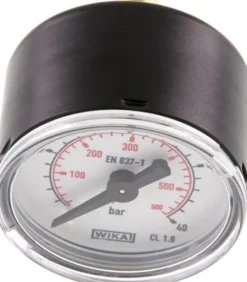 Manometer waagerecht (ST/Ms), 40mm, 0 - 40 bar, G 1/8"
