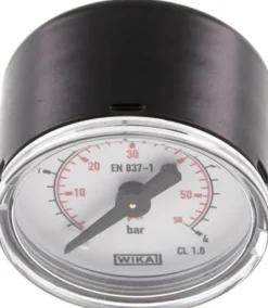 Manometer waagerecht (ST/Ms), 40mm, 0 - 4 bar, G 1/8"