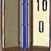 Maschinenthermometer (150mm) senkrecht/-30 bis +50°C/400mm