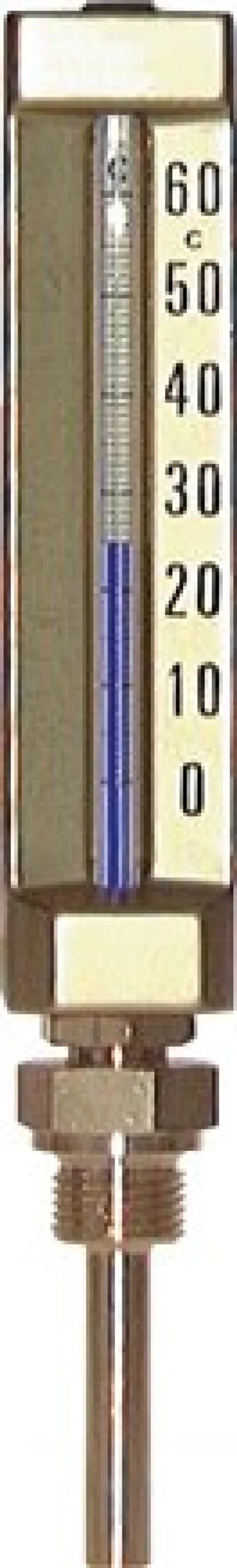 Maschinenthermometer (150mm) senkrecht/-30 bis +50°C/400mm