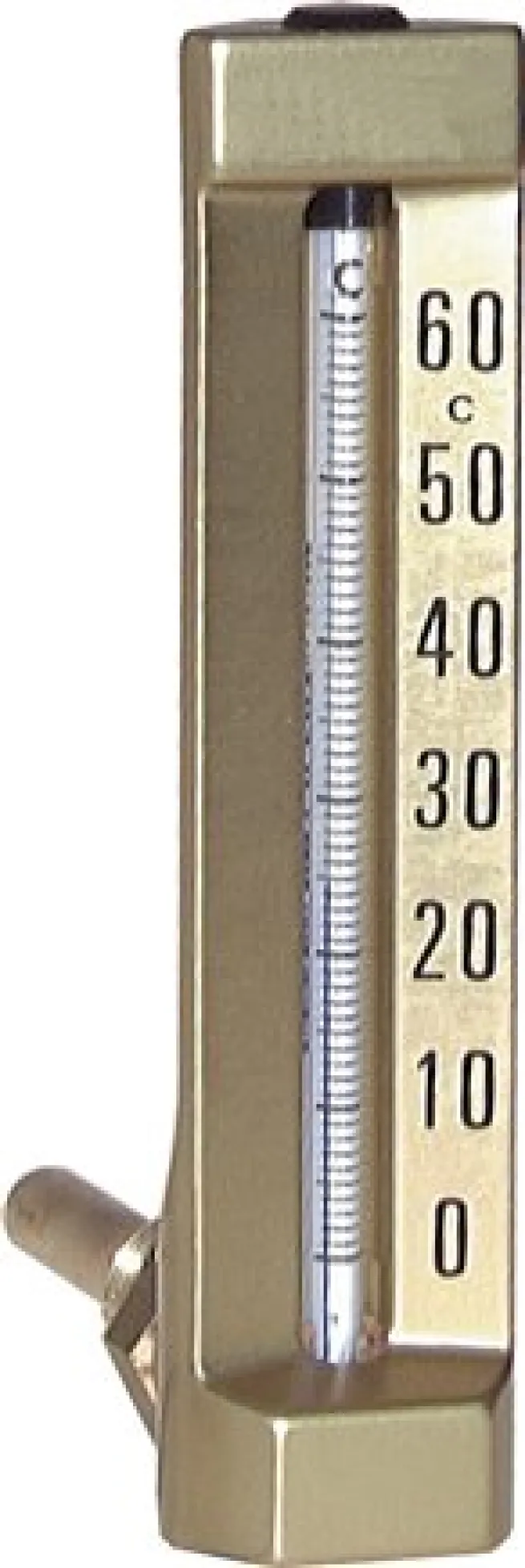 Maschinenthermometer (200mm) waagerecht/-60 bis +40°C/250mm