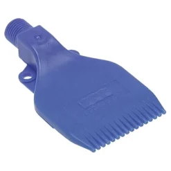 Mehrkanal-Fächerdüse, 47mm, G 1/4", POM (blau)