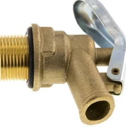 Messing-Fasshahn G 3/4", selbstschließend