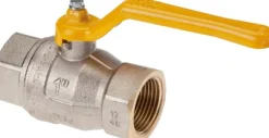 Messing-Kugelhahn, DVGW, Rp 3/4