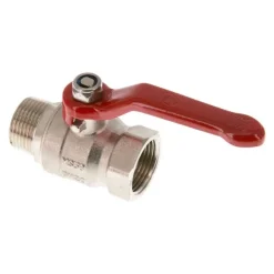 Messing-Kugelhahn, Eco-Line, R 3/4" / Rp 3/4", 0 bis 25bar -Eco-Line