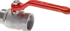 Messing-Kugelhahn, Eco-Line, R 3/8" / Rp 3/8", 0 bis 25bar -Eco-Line