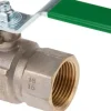 Messing-Kugelhahn, Rp 3/4", -0,9 bis 40bar, für Trinkwasser