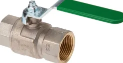Messing-Kugelhahn, Rp 1/2", -0,9 bis 50bar, für Trinkwasser