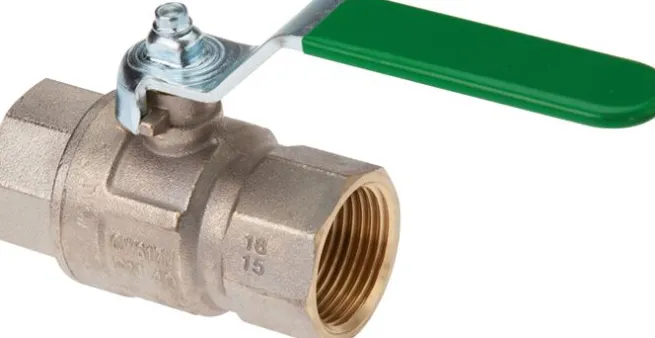 Messing-Kugelhahn, Rp 3/8", -0,9 bis 50bar, für Trinkwasser
