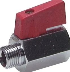 Messing-Minikugelhahn G 3/4