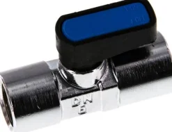 Messing-Minikugelhahn Rp 1/4"-Rp 1/4" (IG), PN 20