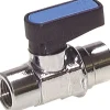 Messing-Minikugelhahn Rp 1/8"-Rp 1/8" (IG), PN 20