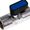 Messing-Minikugelhahn Rp 1/2"-Rp 1/2" (IG), PN 20