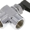 Messing-Mini-Winkelkugelhahn, G 3/8", PN 20, Schalttafelm