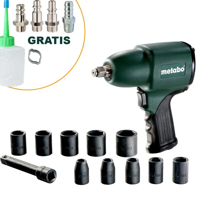 Metabo Druckluft-Schlagschrauber DSSW 360 Set 1/2"