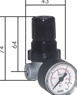 Mini-Druckregler G 1/8