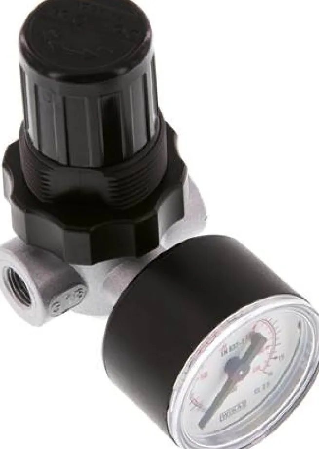 Mini-Druckregler G 1/8", 0,5 - 10 bar, vordruckabhängig