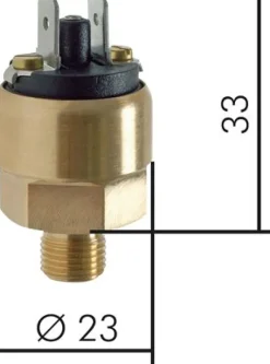 Mini-Druckschalter 1 - 10 bar (Öffner), G 1/8"