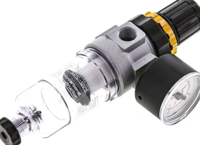 Mini-Filterregler G 1/4", 0,2 - 6 bar