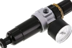 Mini-Filterregler G 1/4", 0,5 - 10 bar, Metallbehälter