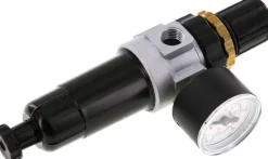 Mini-Filterregler G 1/4", 0,5 - 16 bar, Metallbehälter