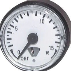 Mini-Manometer, 23mm, 0 - 10bar, G 1/8"