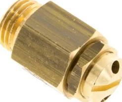 Mini-Sicherheitsventil G 1/4", 1 - 4 bar, Messing