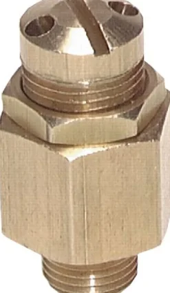 Mini-Sicherheitsventil G 1/4", 1 - 4 bar, Messing