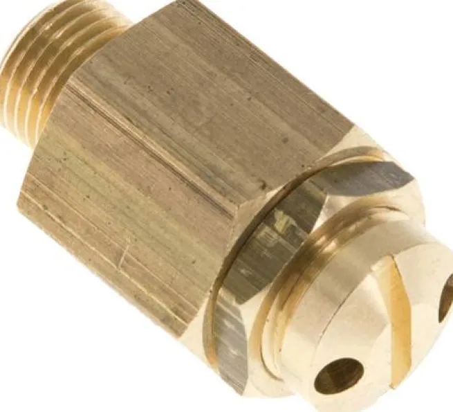 Mini-Sicherheitsventil G 1/8", 1 - 4 bar, Messing