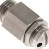 Mini-Sicherheitsventil G 1/4", 10 - 18 bar, 1.4305