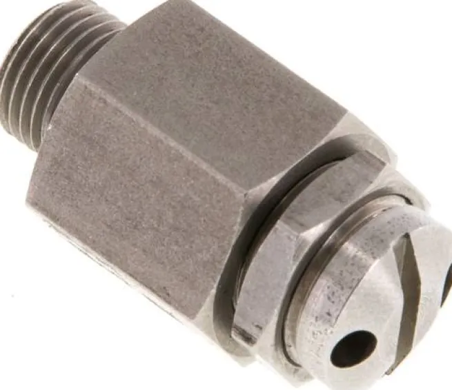 Mini-Sicherheitsventil G 1/8", 3 - 7 bar, 1.4305