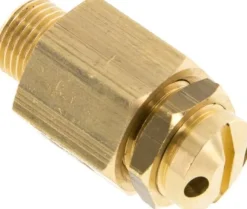 Mini-Sicherheitsventil G 1/8", 10 - 18 bar, Messing