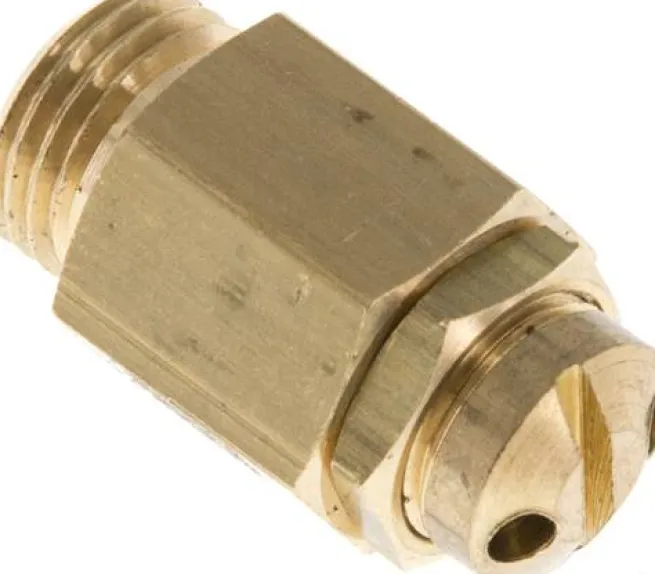 Mini-Sicherheitsventil G 1/4", 3 - 7 bar, Messing