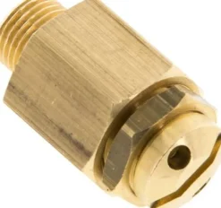 Mini-Sicherheitsventil G 1/8", 6 - 12 bar, Messing