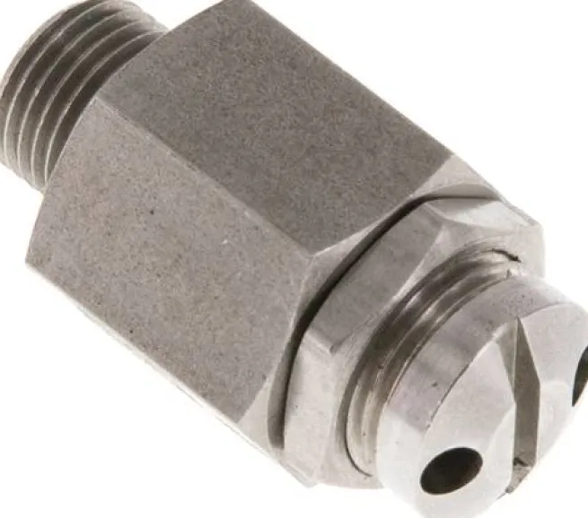 Mini-Sicherheitsventil G 1/8", 10 - 18 bar, 1.4305