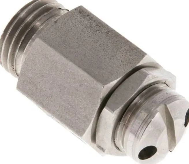 Mini-Sicherheitsventil G 1/4", 0,5 - 1 bar, 1.4305