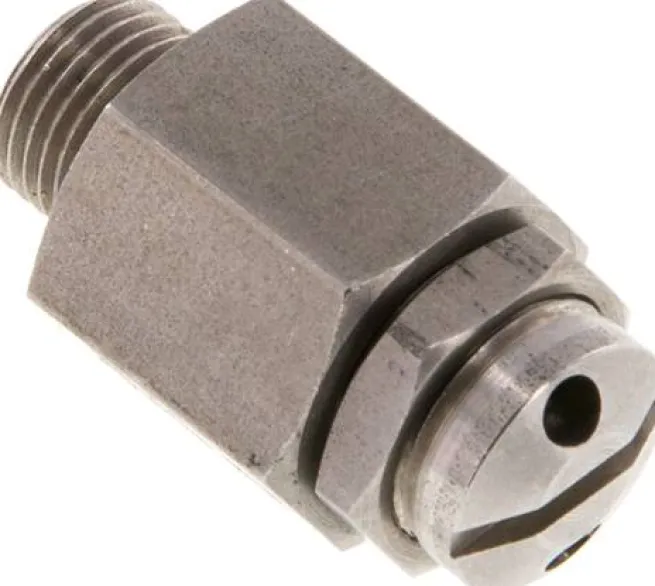 Mini-Sicherheitsventil G 1/8", 1 - 4 bar, 1.4305