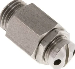 Mini-Sicherheitsventil G 1/4", 1 - 4 bar, 1.4305