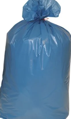 Müllsack, 120 ltr, blau, 25er, LD-PE, 70µm (Typ 100)