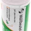 Müllsack, 30 ltr, weiß, 50er, LD-PE, 12µm