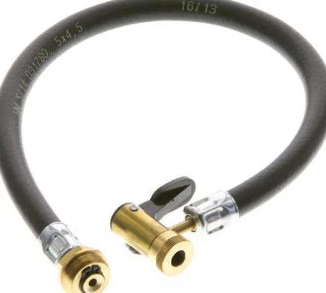 500 mm Füllschlauch mit Hebelstecker - G 1/4" / M 20 x 1 (AG), drehbar