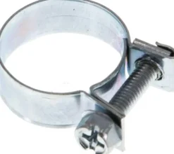 9mm Mini-Schlauchschelle, 18 - 20mm, Stahl verzinkt (W1)