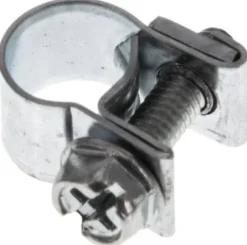 9mm Mini-Schlauchschelle, 7 - 9mm, Stahl verzinkt (W1)