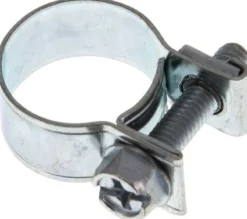 9mm Mini-Schlauchschelle, 14 - 16mm, Stahl verzinkt (W1)