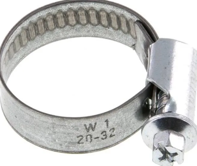 12mm Schlauchschelle 20 - 32mm, Stahl verzinkt (W1) (NORMA)