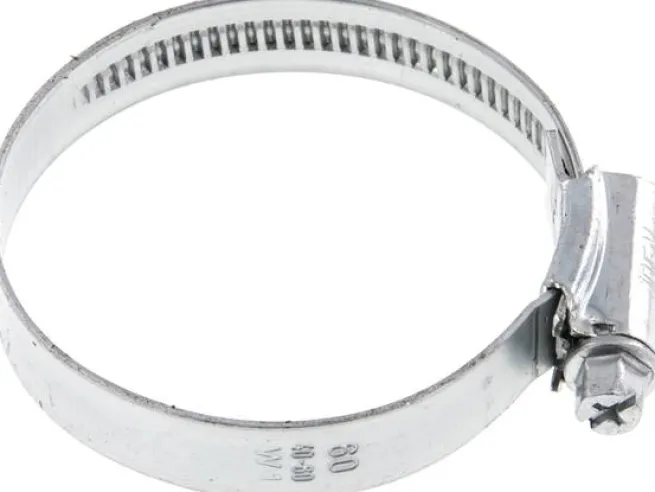12mm Schlauchschelle 40 - 60mm, Stahl verzinkt (W1) (IDEAL)