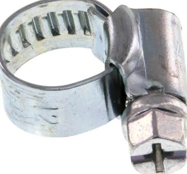 9mm Schlauchschelle 8 - 12mm, Stahl verzinkt (W1) (IDEAL)