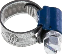 9mm Schlauchschelle 8 - 12mm, Stahl verzinkt (W1) (ABA)