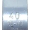 12mm Schlauchschelle 25 - 40mm, Stahl verzinkt (W1) (IDEAL)